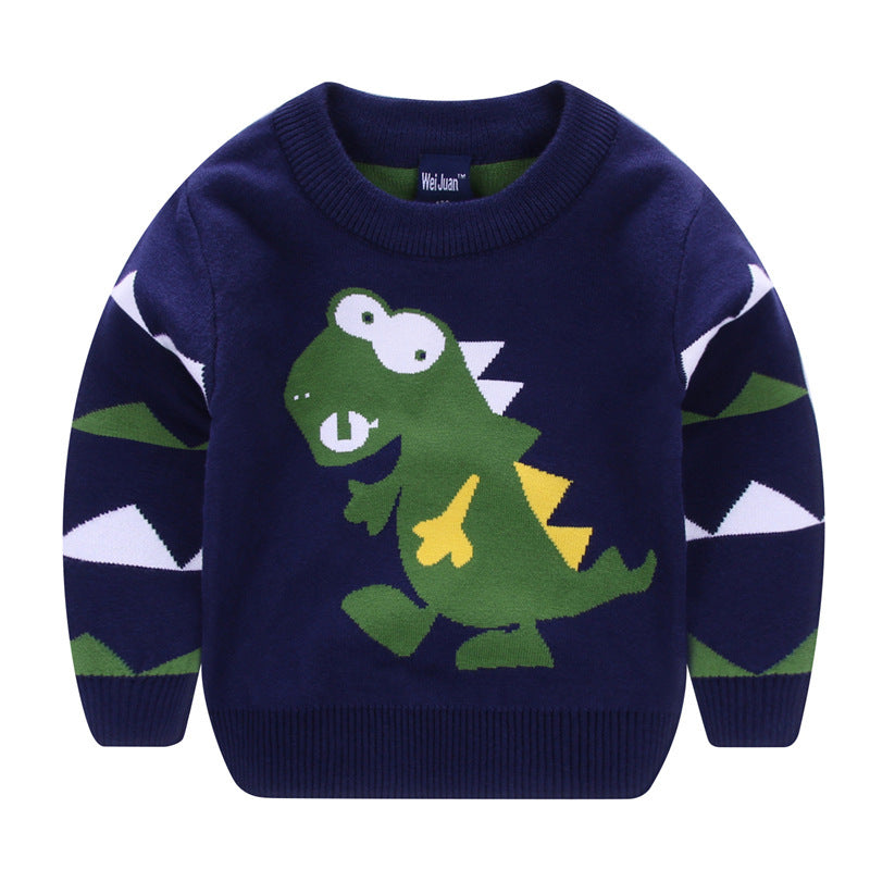 Cartoon-Pullover für Kinder