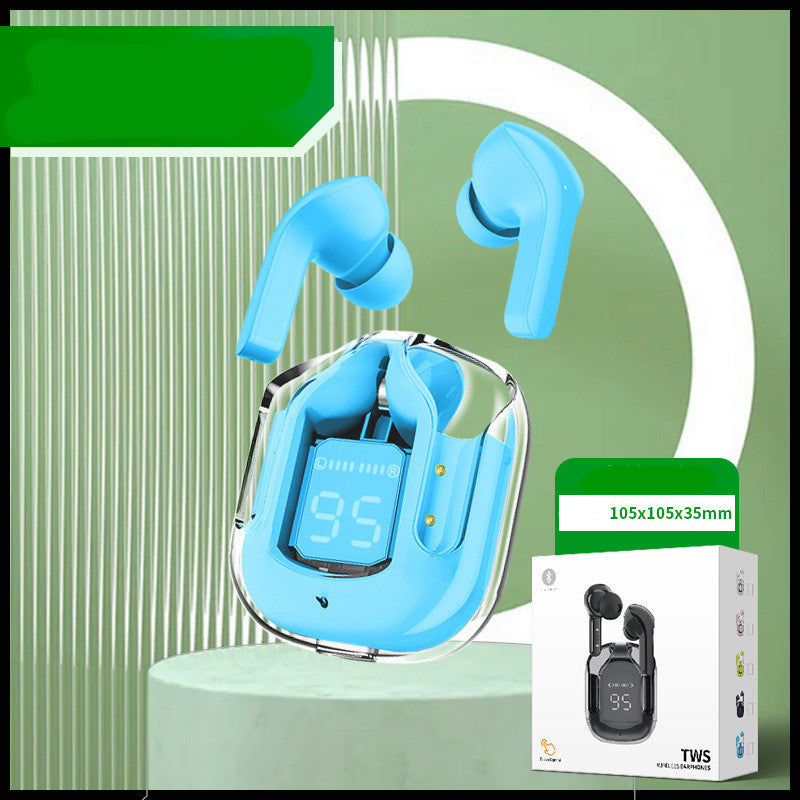 Transparente Bluetooth-Kopfhörer