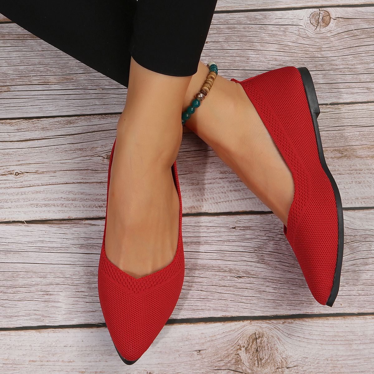 Bequeme Spitzförmige Ballerinas