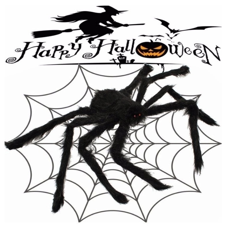 Halloween Plüsch Spinne