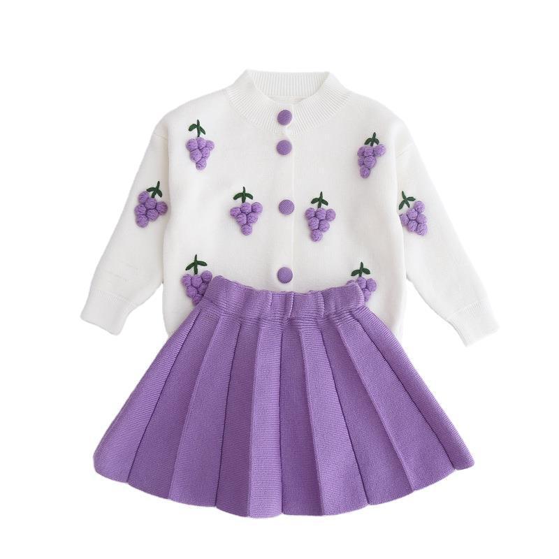 Zweiteiliges Pulloverkleid für Kinder