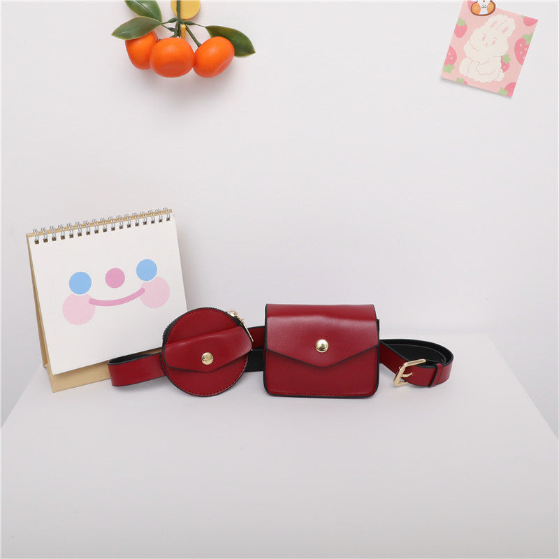Jungen und Mädchen Gürteltasche
