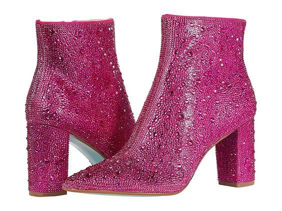 Modische Stiefeletten mit Strass