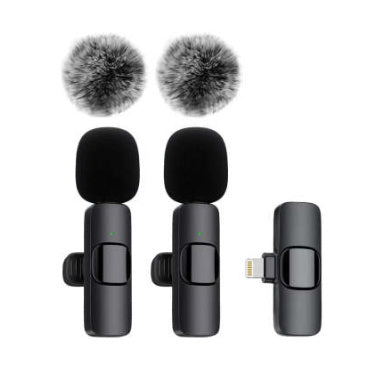 Kabelloses 360° Lavalier Mikrofon für Handy