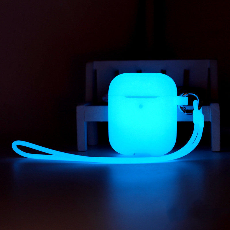 Leuchtende Silikon Apple Kopfhörer Hülle