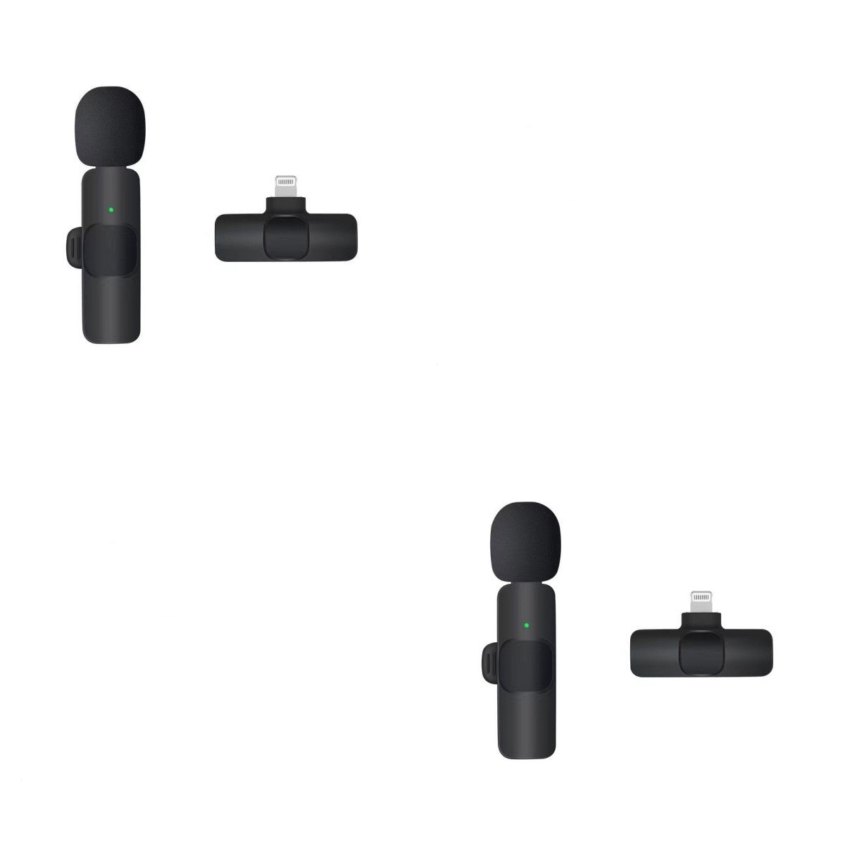 Kabelloses 360° Lavalier Mikrofon für Handy