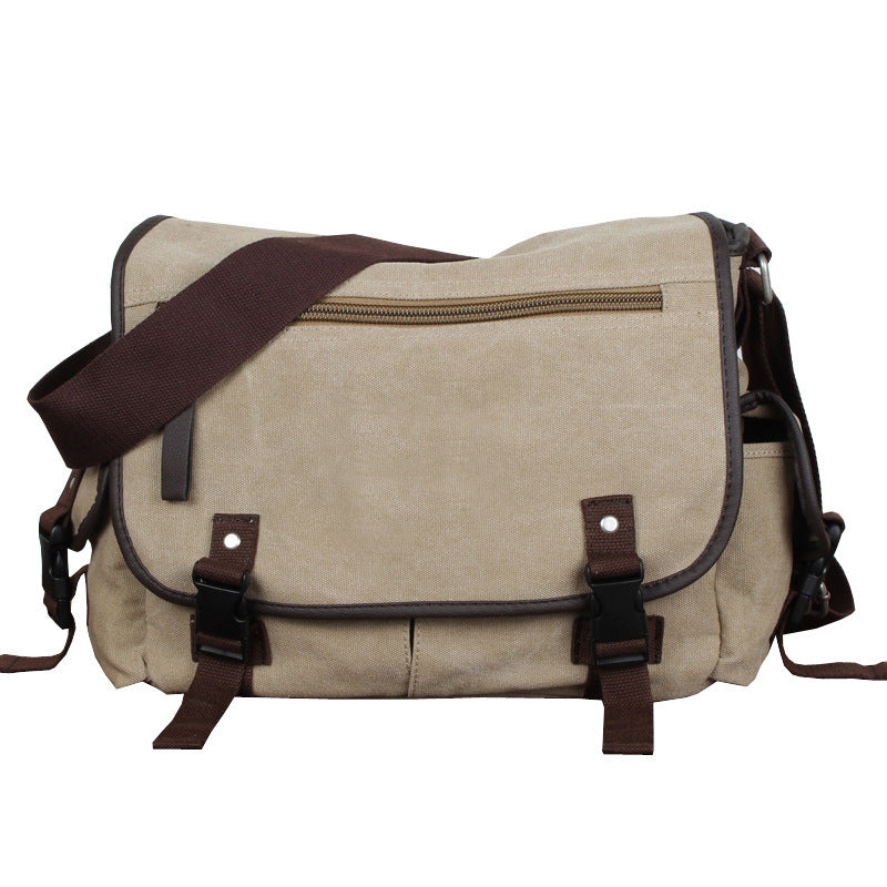 Canvas-Umhängerucksack für Herren „Postman“