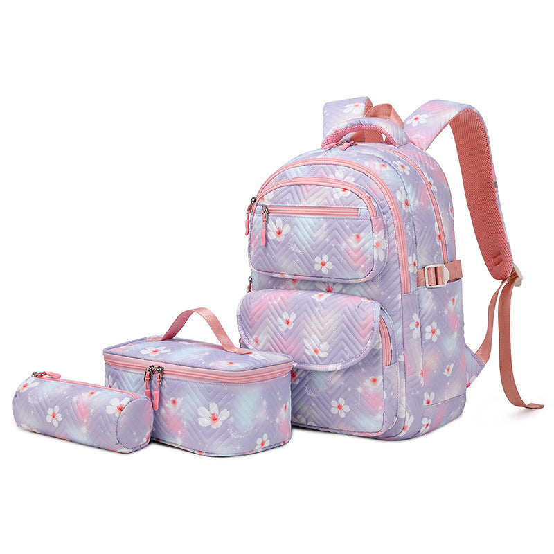 Dreiteiliger modischer Schulrucksack