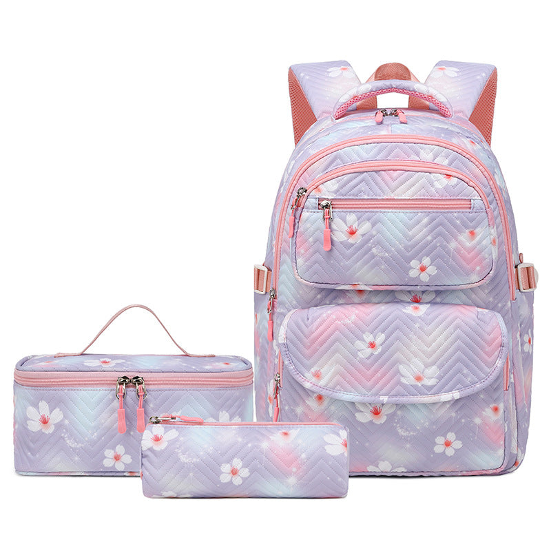 Dreiteiliger modischer Schulrucksack