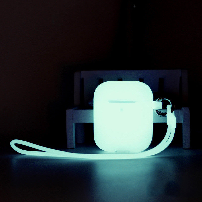 Leuchtende Silikon Apple Kopfhörer Hülle