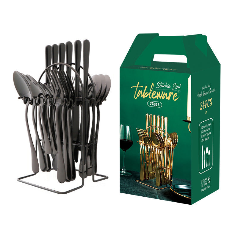 Geschirr Set aus Edelstahl