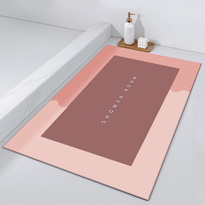 Saugfähige und schnelltrocknende Bodenmatte für das Badezimmer