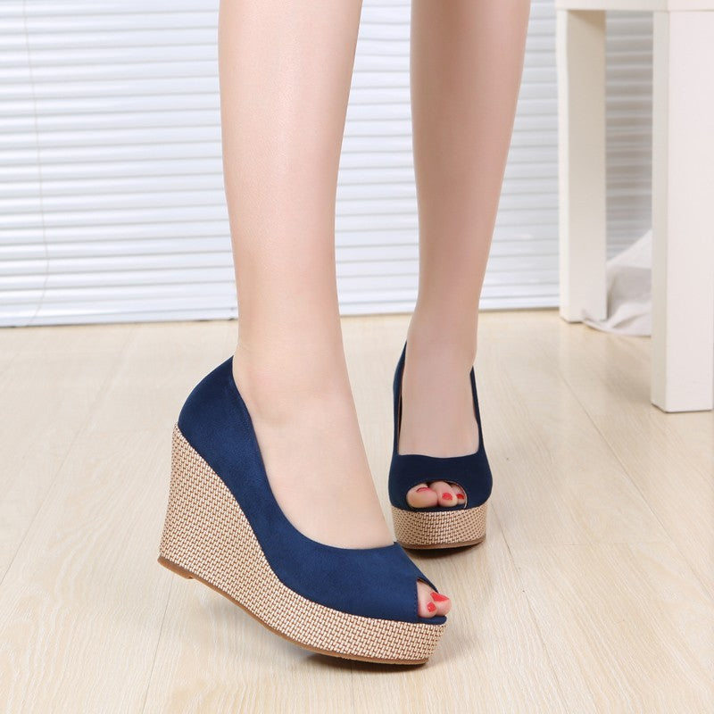 Damenschuhe mit dicke Sohle