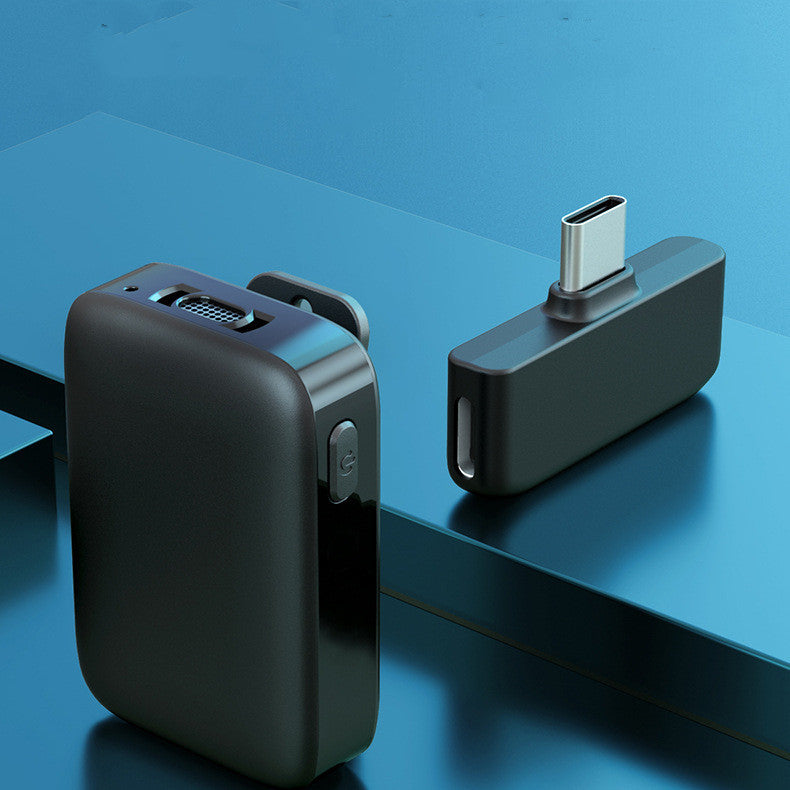 Drahtloses Lavalier-Mikrofon mit Wind- und Geräuschunterdrückung