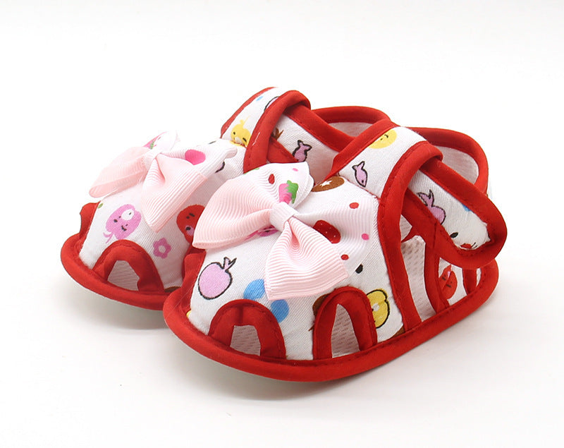 Baby-Mädchen-Baumwollschuhe