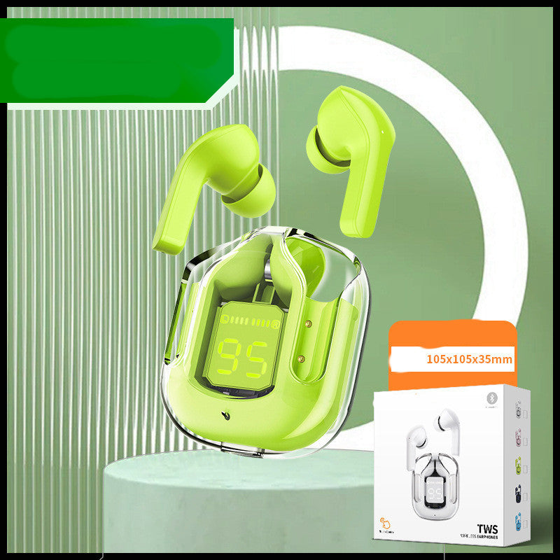 Transparente Bluetooth-Kopfhörer