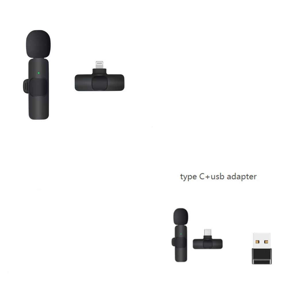 Kabelloses 360° Lavalier Mikrofon für Handy