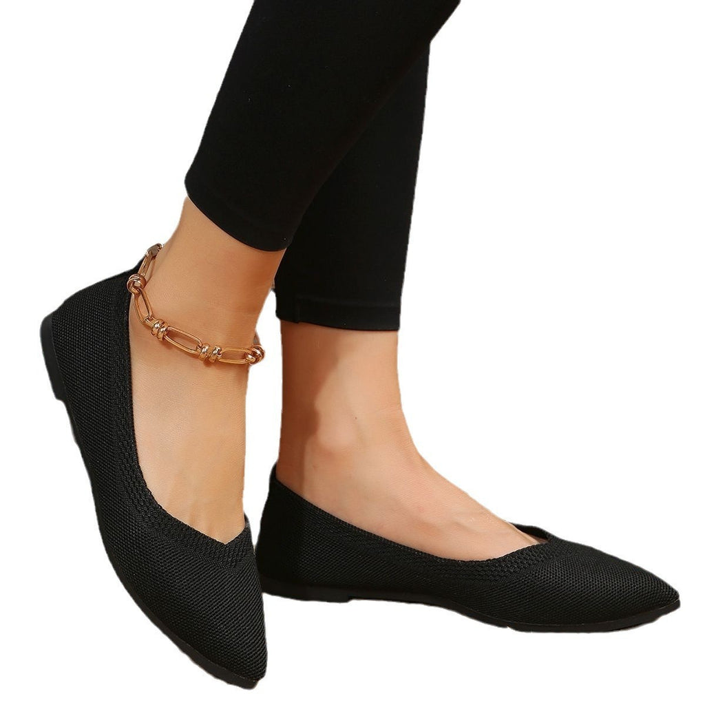 Bequeme Spitzförmige Ballerinas