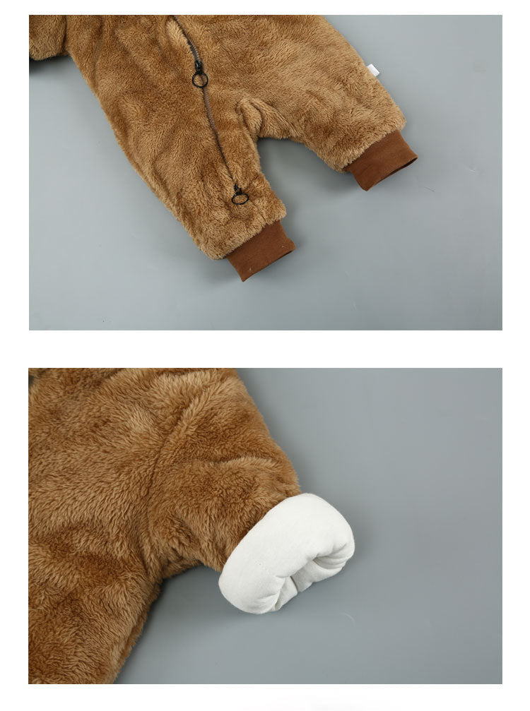 Flauschiges Baumwoll-Onesies