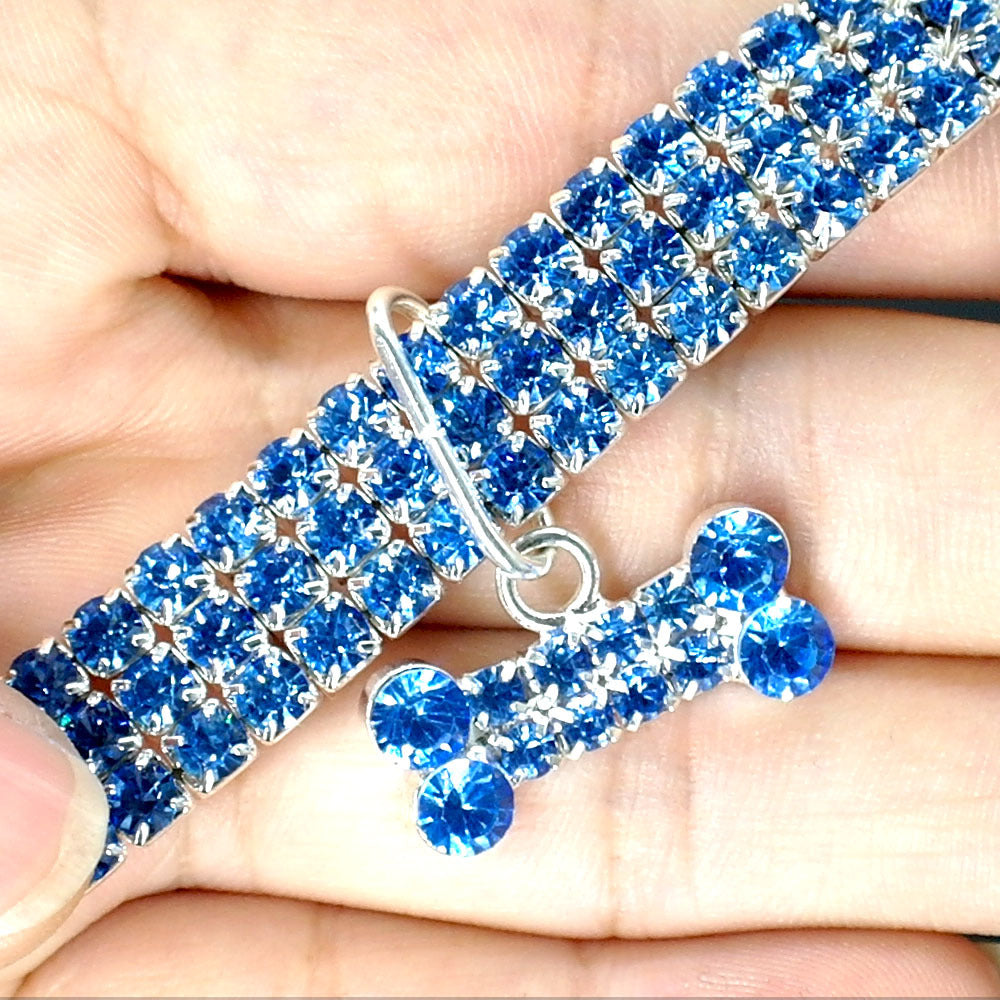 Bling Strass Hundehalsband