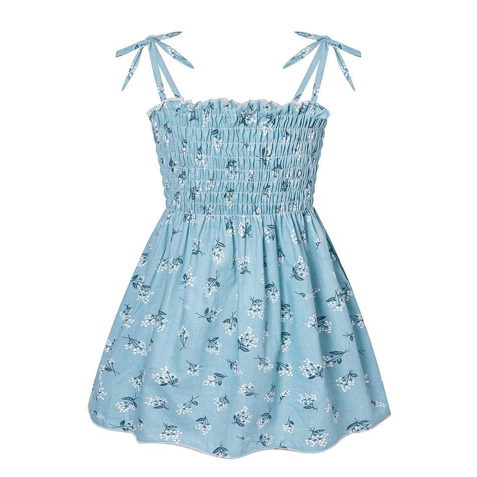 Baby Mädchen Sommer Baumwollkleid