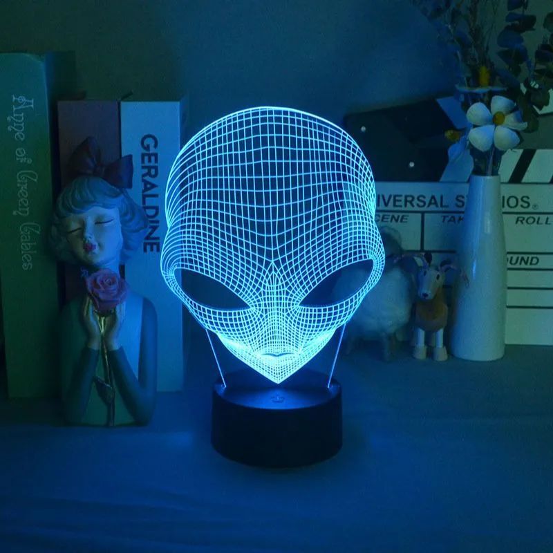 Alien Form 3D Nachtlicht