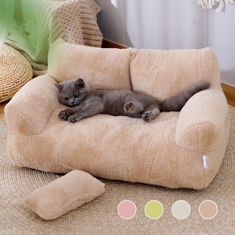 Luxuriöses Katzen und Hundebett