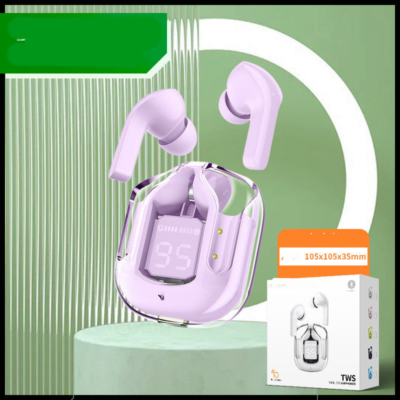 Transparente Bluetooth-Kopfhörer