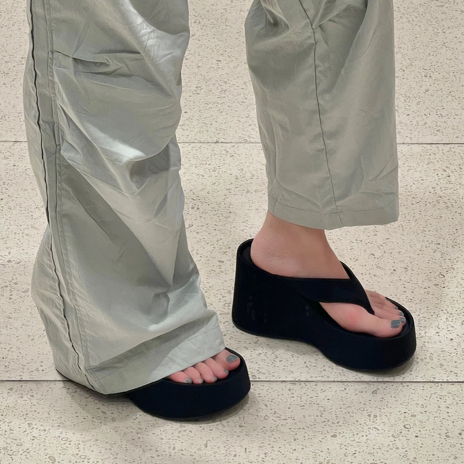 Erhöhte Damen Flip-Flops