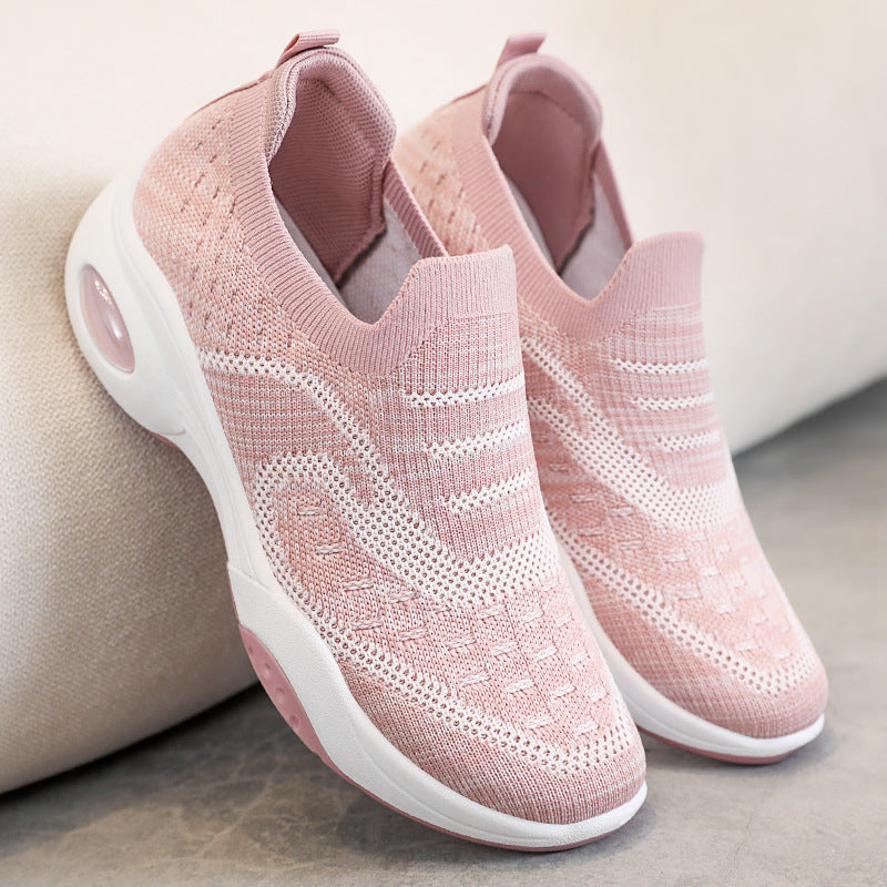 Atmungsaktiver, vielseitiger Freizeit-Sneaker mit weicher Sohle