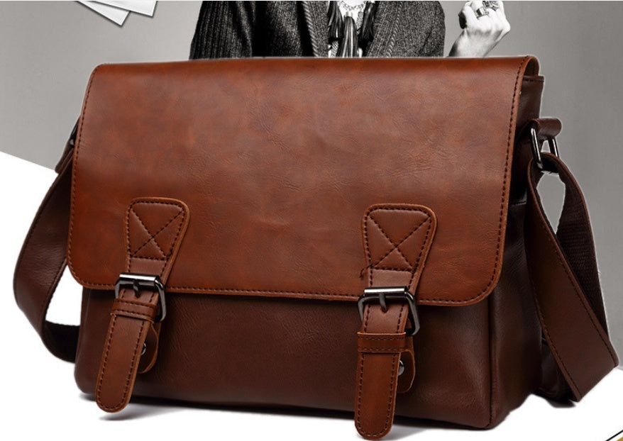 Einzigartige One-Shoulder Vintage Tasche für Herren