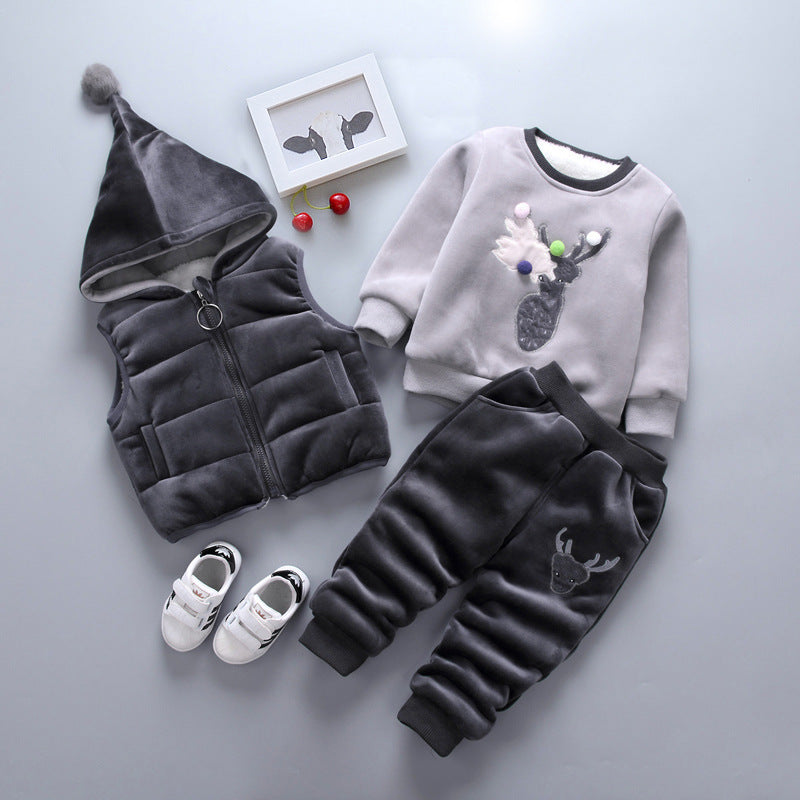 Dreiteilige Baby Bekleidung
