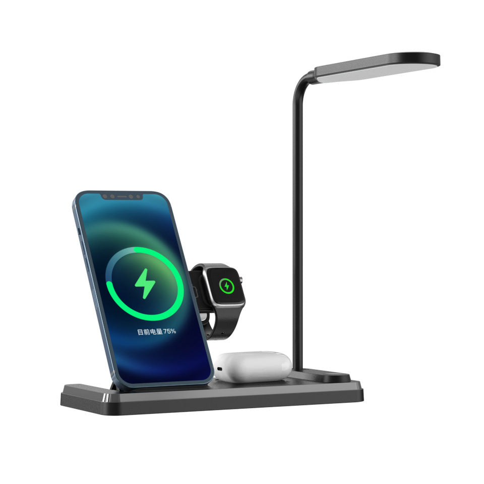 Multifunktionale Faltbare Tisch Lampe 4 In 1 15W Schnelle Ladung