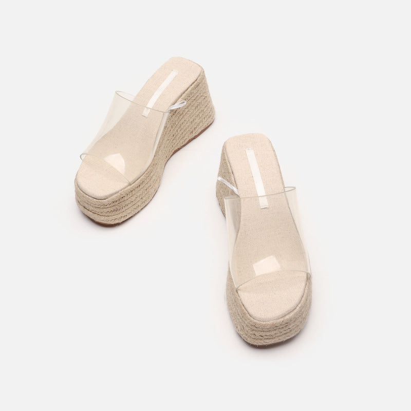 Damen Sandalen mit Keilabsatz