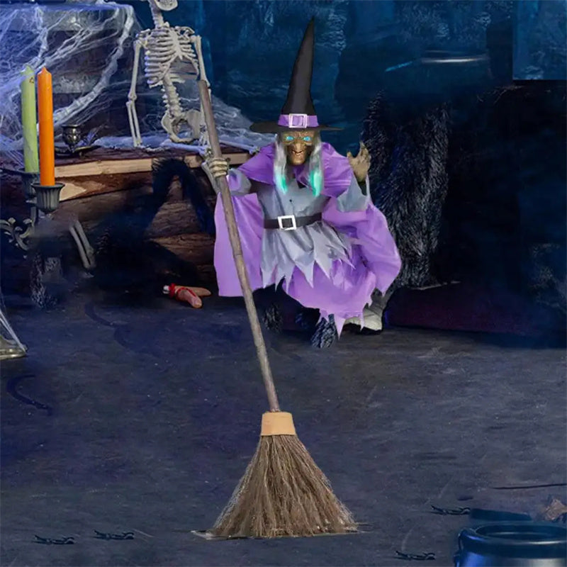 Halloween fliegende Hexe Dekoration