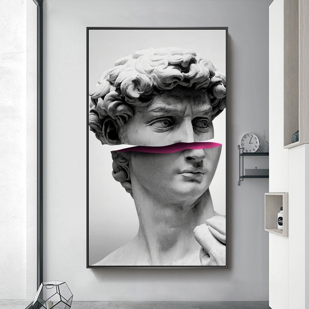 Skulptur Leinwand Kunst Poster und Gemälde