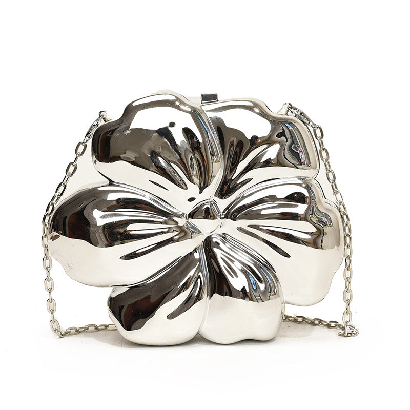 Blumen Crossbody Kettentasche