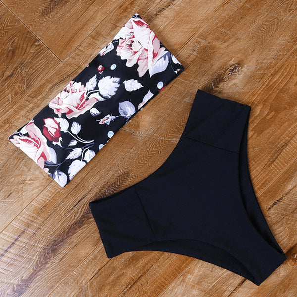 Frauen Bikini ohne Träger