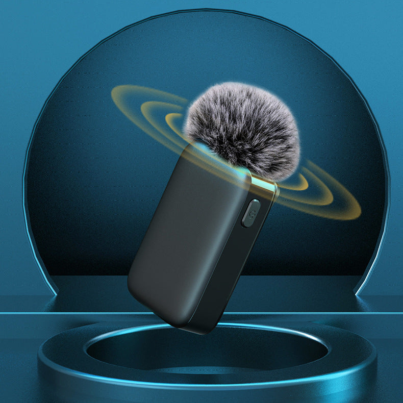 Drahtloses Lavalier-Mikrofon mit Wind- und Geräuschunterdrückung