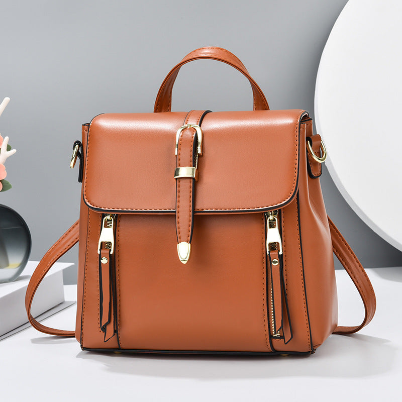 Lederrucksack im Westernstil für Damen