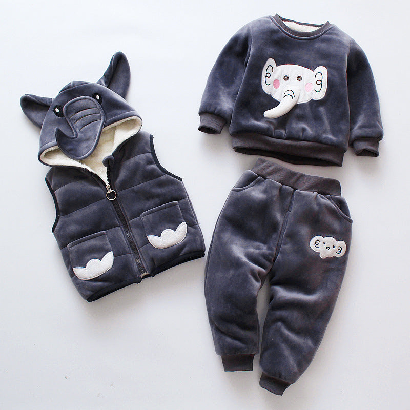 Dreiteilige Baby Bekleidung
