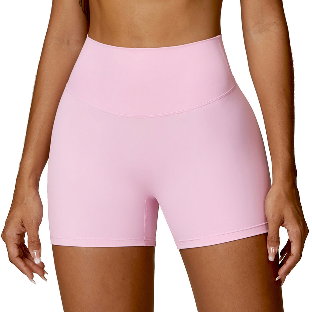 Damen High Waist Yoga - Fitness Shorts