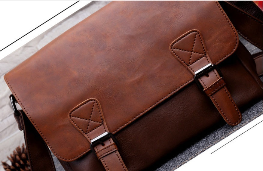 Einzigartige One-Shoulder Vintage Tasche für Herren