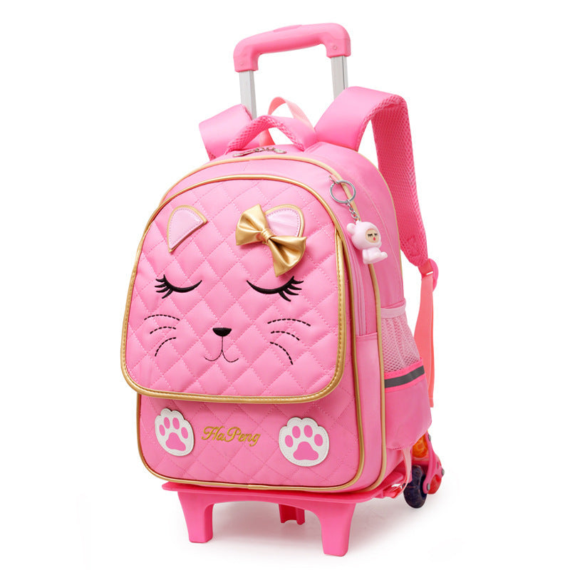 Mädchen Trolley Schultasche