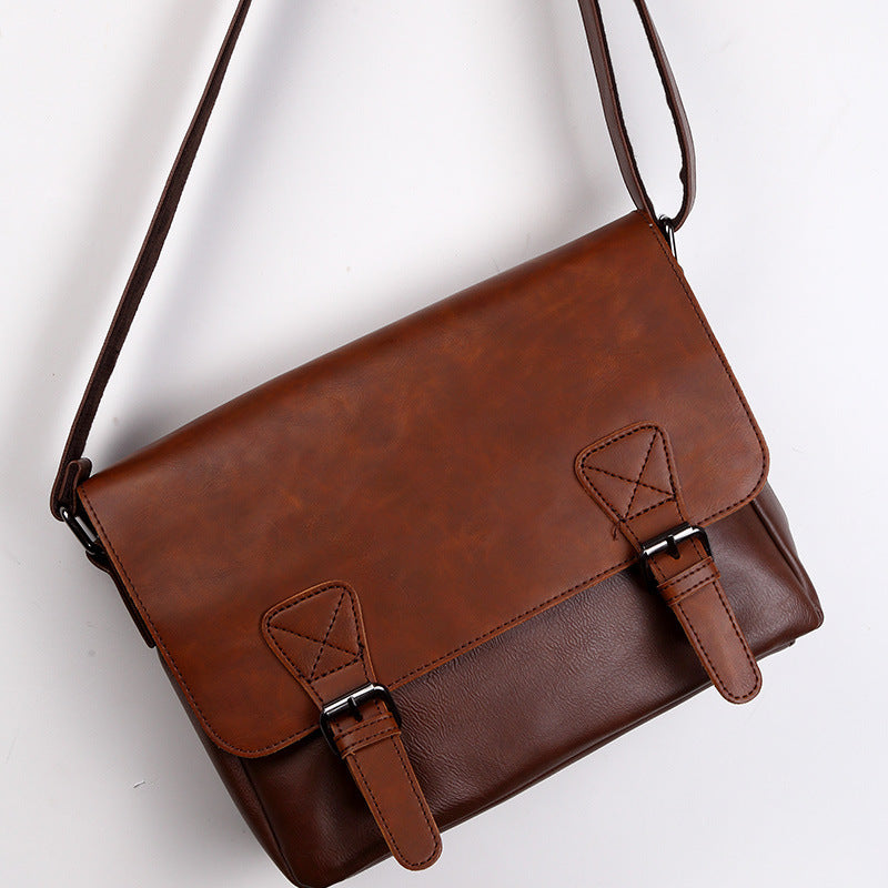 Einzigartige One-Shoulder Vintage Tasche für Herren
