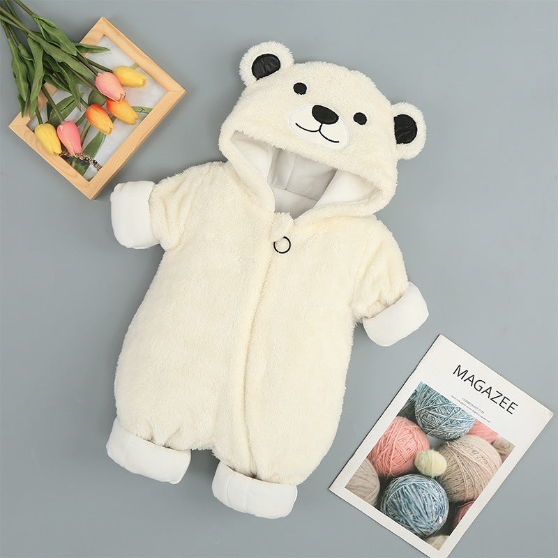 Flauschiges Baumwoll-Onesies