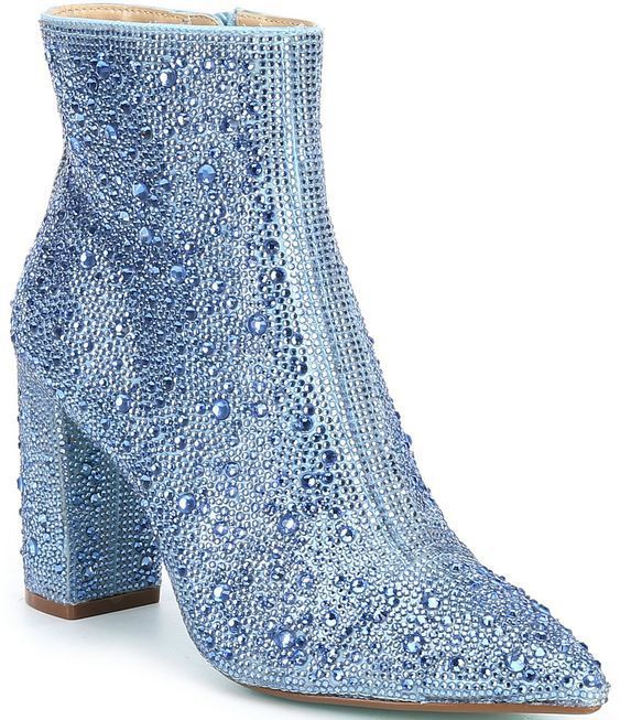 Modische Stiefeletten mit Strass