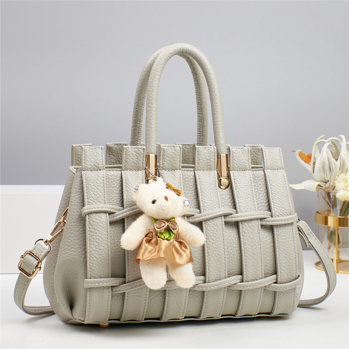 Handgewebte Handtasche
