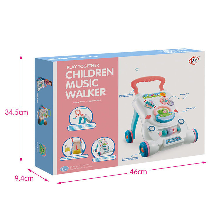Spielwagen mit Musik zur Gehhilfe