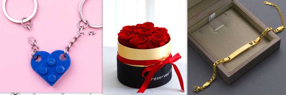Ewige Rosen in Box